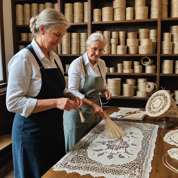 Où découvrir les traditions artisanales de la dentelle à Bruges, Belgique?