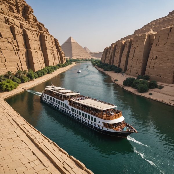 Quels sont les meilleurs itinéraires pour une croisière sur le Nil en Égypte?