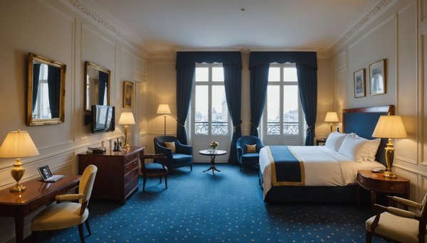 Hôtel trianon rive gauche paris : luxe, confort et centralité